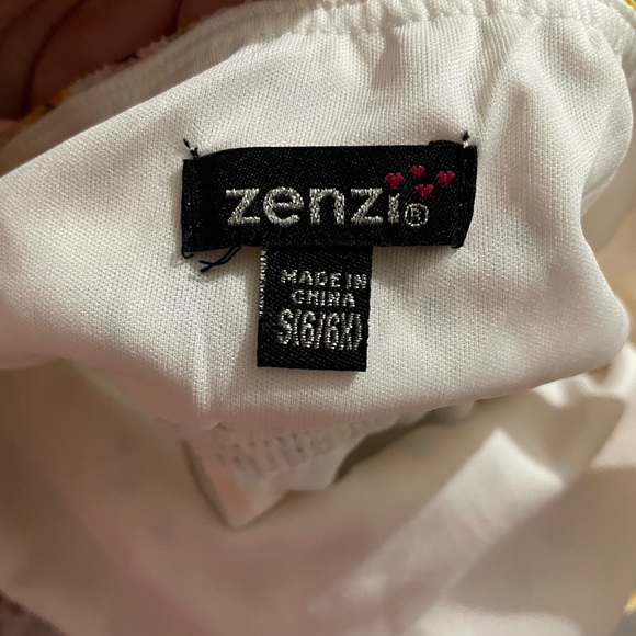 Zenzi Floral Little Girl’s Size 6 Dress - Picture 4 of 4